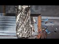 Fastest CNC Lathe Machine Working, Modern Technology CNC Milling Machine Metal