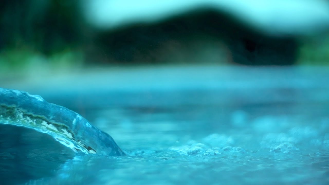 물소리 장인이 만든 뜨끈한 야외 온천탕 소리 | 귀 찜질하고 가세요 | 온천 asmr | Outdoor Onsen Water Sounds