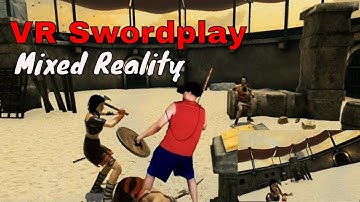 Mixed Reality Gameplay - Blade and Sorcery: Part 1 (Beginner; using LIV & Valve Index)