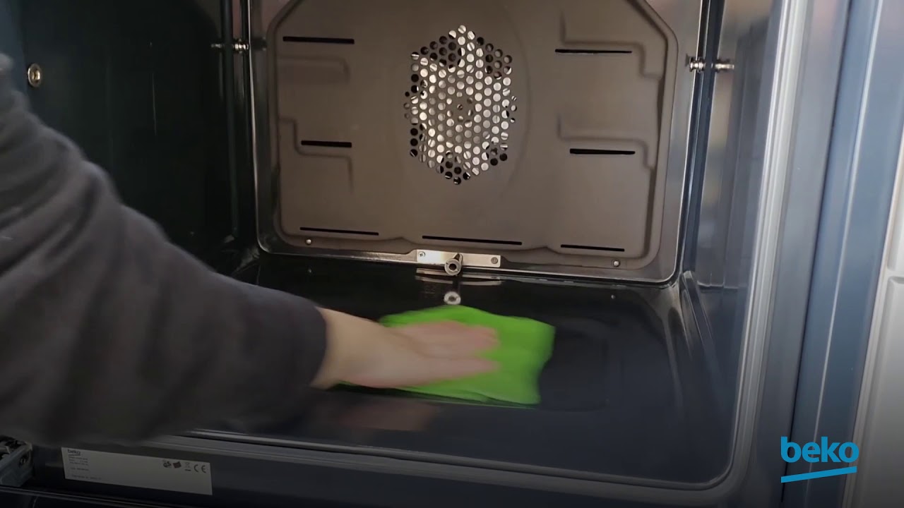 How to clean my oven before first use by Beko YouTube