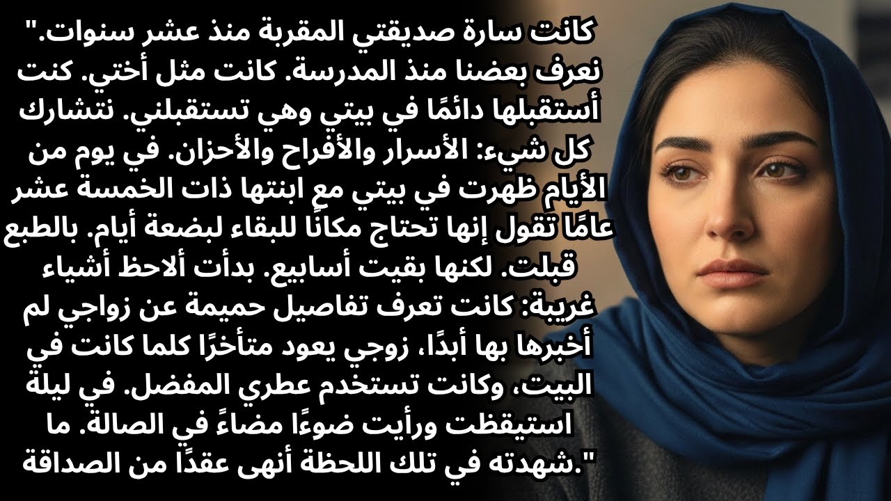 قصة مؤثرة تلامس القلب |