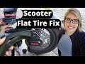 How to Replace Your Scooter Tire - Flat Tube Repair on your Xiaomi M365 or Hover 1 Tyre