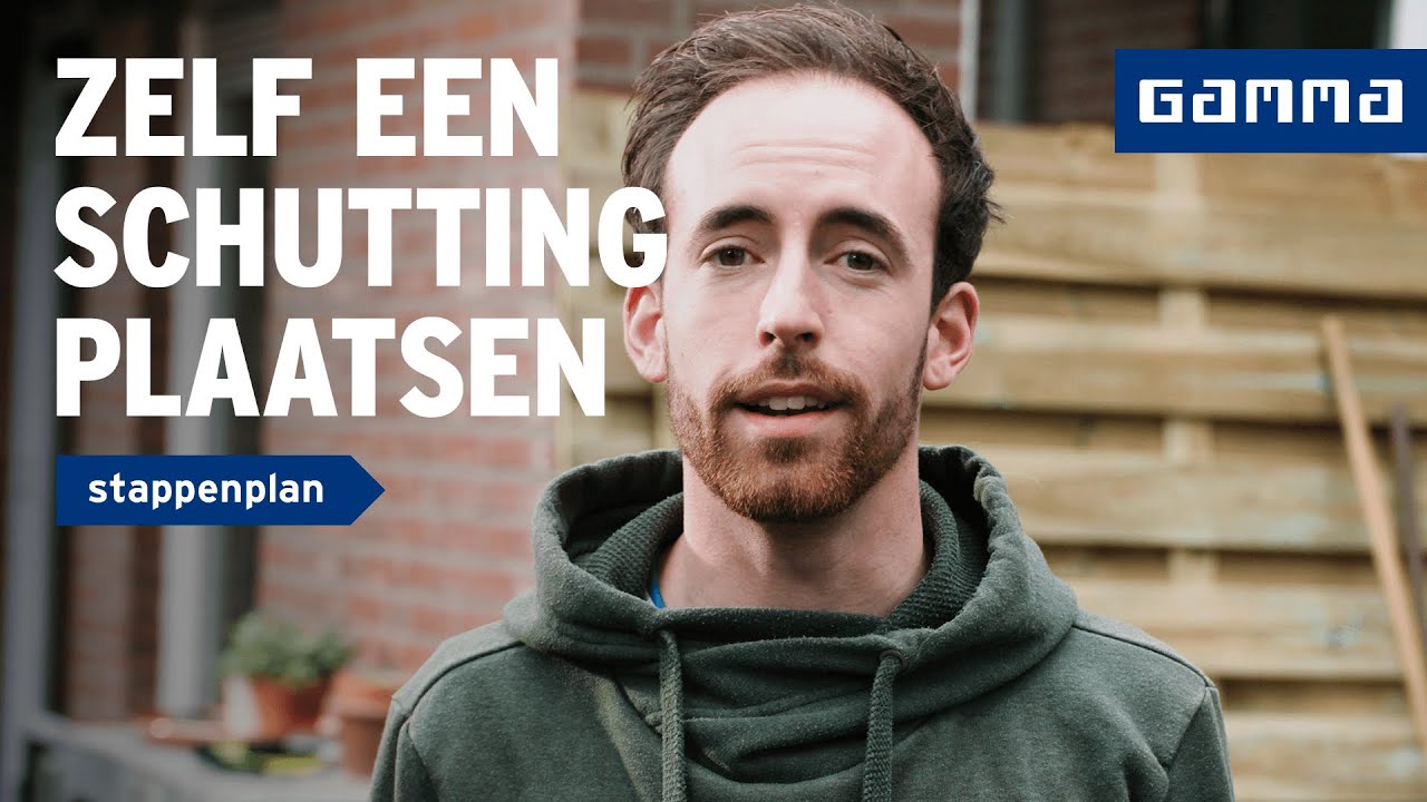 Zelf een houten schutting plaatsen: doe het zelf | GAMMA