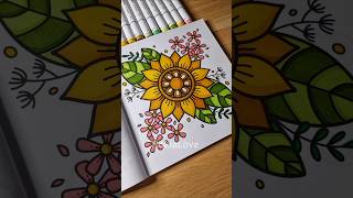 Zen Flowers Coloring book