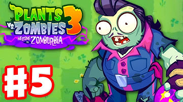 Plants vs. Zombies 3: Welcome to Zomburbia - Gameplay Walkthrough Part 5 - Bowling Zombie!