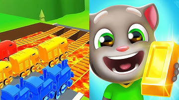 Shape shifting VS Talking Tom Gold Run - All Level Gameplay Android iOS Ep6