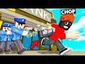 ROBBING THE BANK OF ROBLOX WITHOUT SECURITY