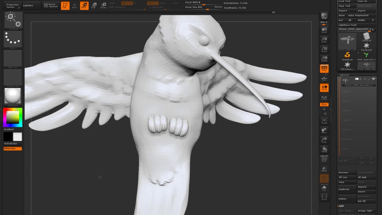 zbrush render