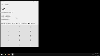 Windows 10: Built-in Unit Converter screenshot 4