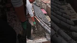 Smart Tricks for Easy and Precise Roof Tile Installation Using Simple Tools #shorts