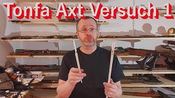 Larp Waffen:Tonfa Axt 1er Prototype