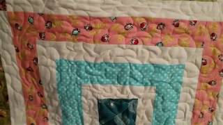 58.Part 2:  Mix it up Color Combos-Log Cabin- Courthouse Steps- Hightower Stitching