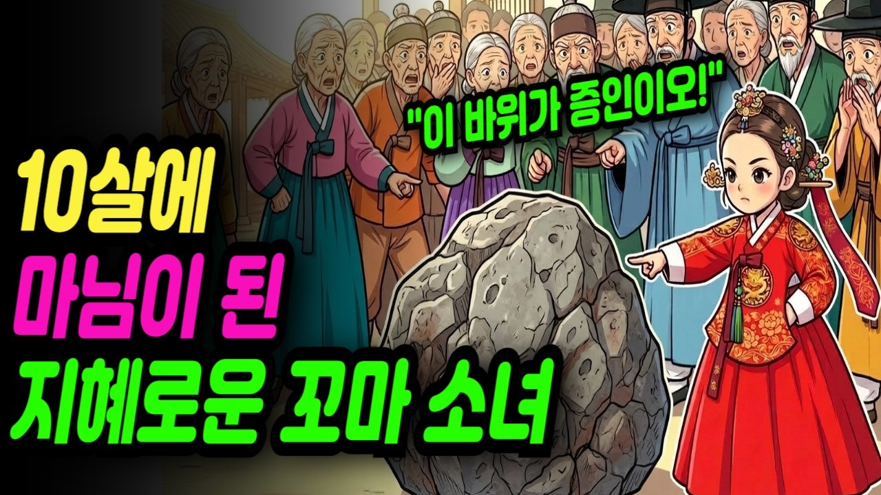 10살에 장원급제한 사또를 이긴 천재 꼬마 소녀 마님  야담  민담  옛날이야기  오디오북  수면동화