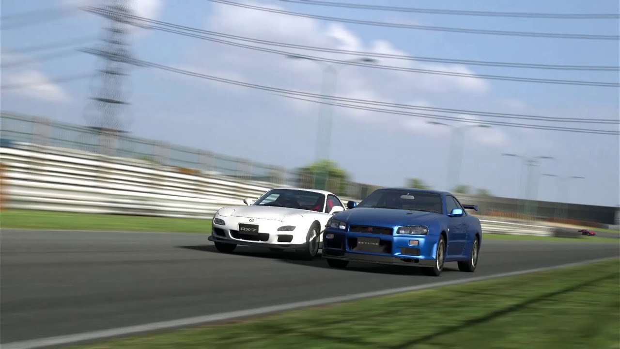 Gran Turismo 5 - fd3s rx-7 - tsukuba circuit
