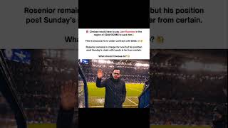 Liam Rosenior Chelsea Premier League Sacking News Brighton Leeds United