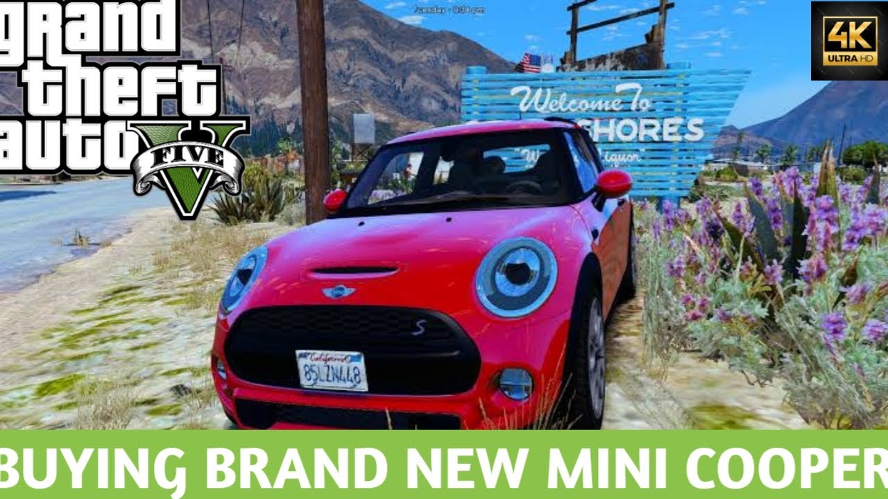 GTA 5 | BUYING BRAND NEW MINI COOPER | GAT V HINDI GAMEPLAY