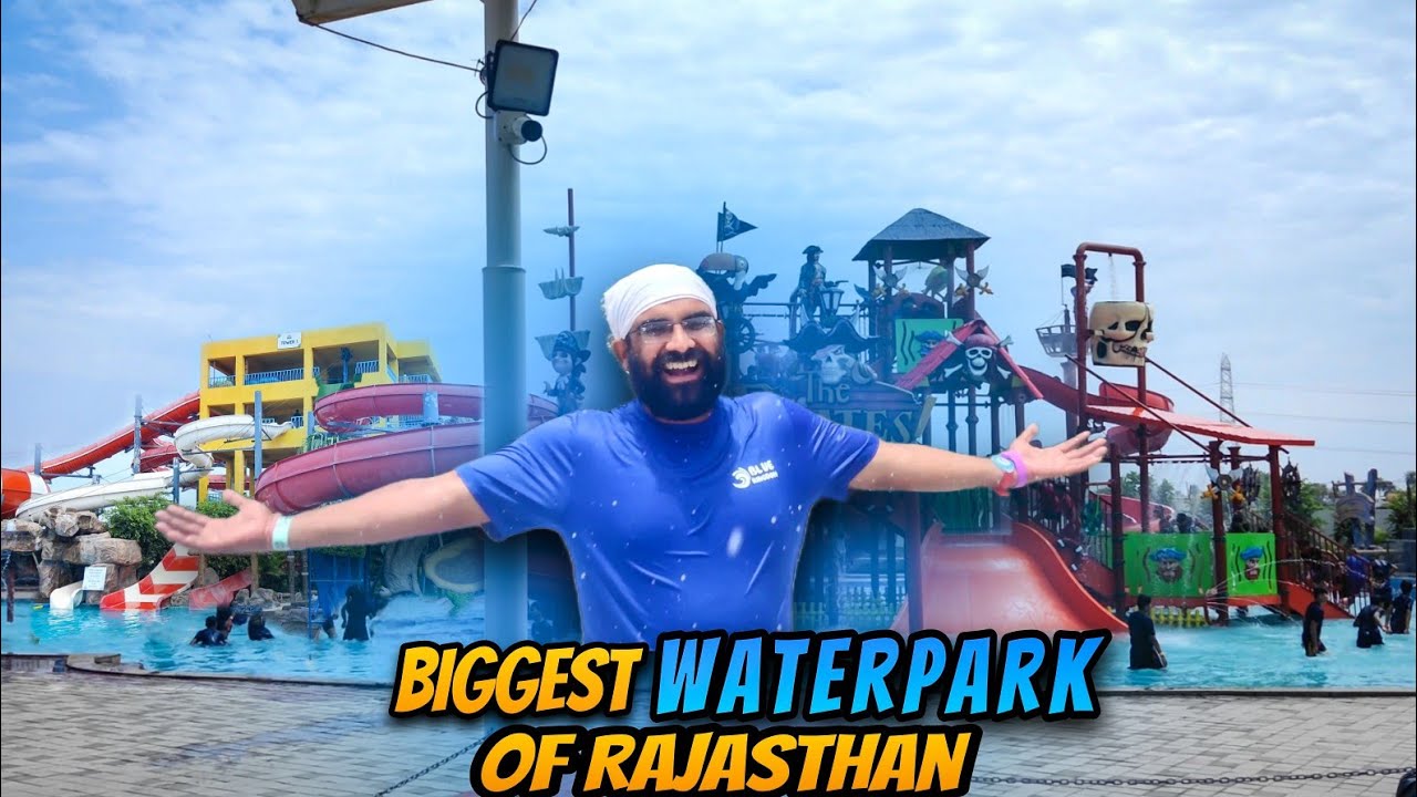 The Biggest water park 💦 of Rajasthan | Blue kingdom water park | #kotavlog #youtube #waterpark