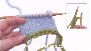 How to cast on from provisional chain