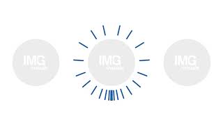 Expanding dash circle loading icon animation