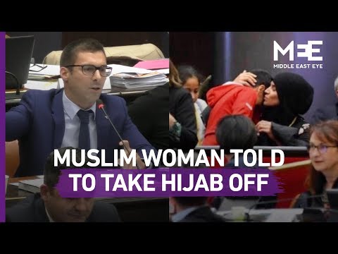 Muslim woman asked to take off her hijab at assembly meeting in France