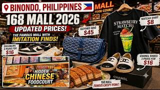168 MALL, PHILIPPINES | Updated Prices, Luxury Inspired Items, Cheap Clothes & Best Crispy Pork?