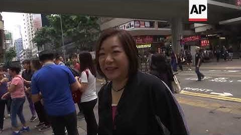 Hong Kong residents react to new bridge to China
