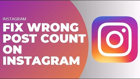 How To Fix Wrong Post Count On Instagram !! Fix Instagram Post Count !!