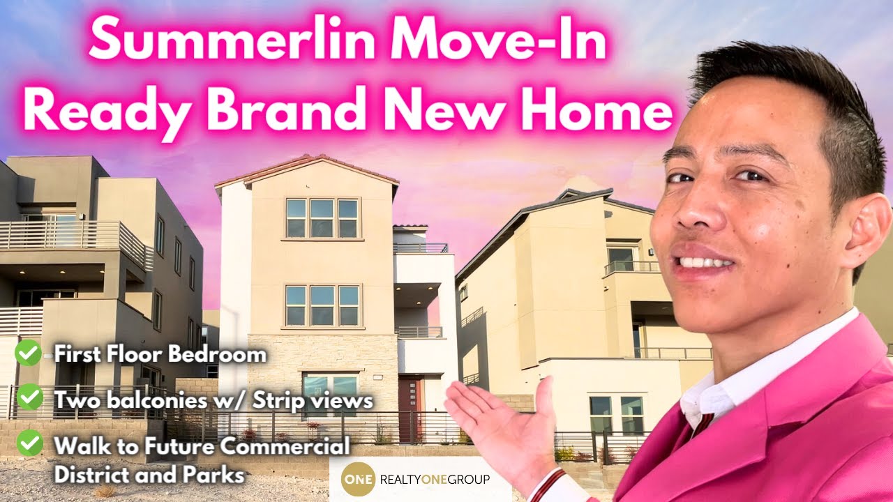 Summerlin Las Vegas Brandnew Home Strip View Vireo by Woodside Homes