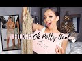 £800 OH POLLY TRY ON HAUL + DISCOUNT CODE! || PARTYWEAR, NIGHT OUT OUTFITS & NEW IN COATS!