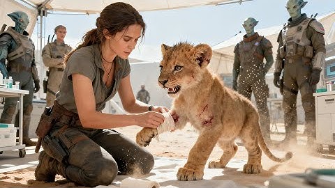 Predator Cub Hissed When Human Touched Its Wound—She Wrapped It Gently,and It Never Fought Her Again