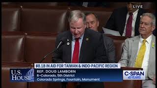 Congressman Lamborn's remarks regarding today’s supplemental security funding package