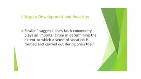 Theory of Faith Development in College Students is...