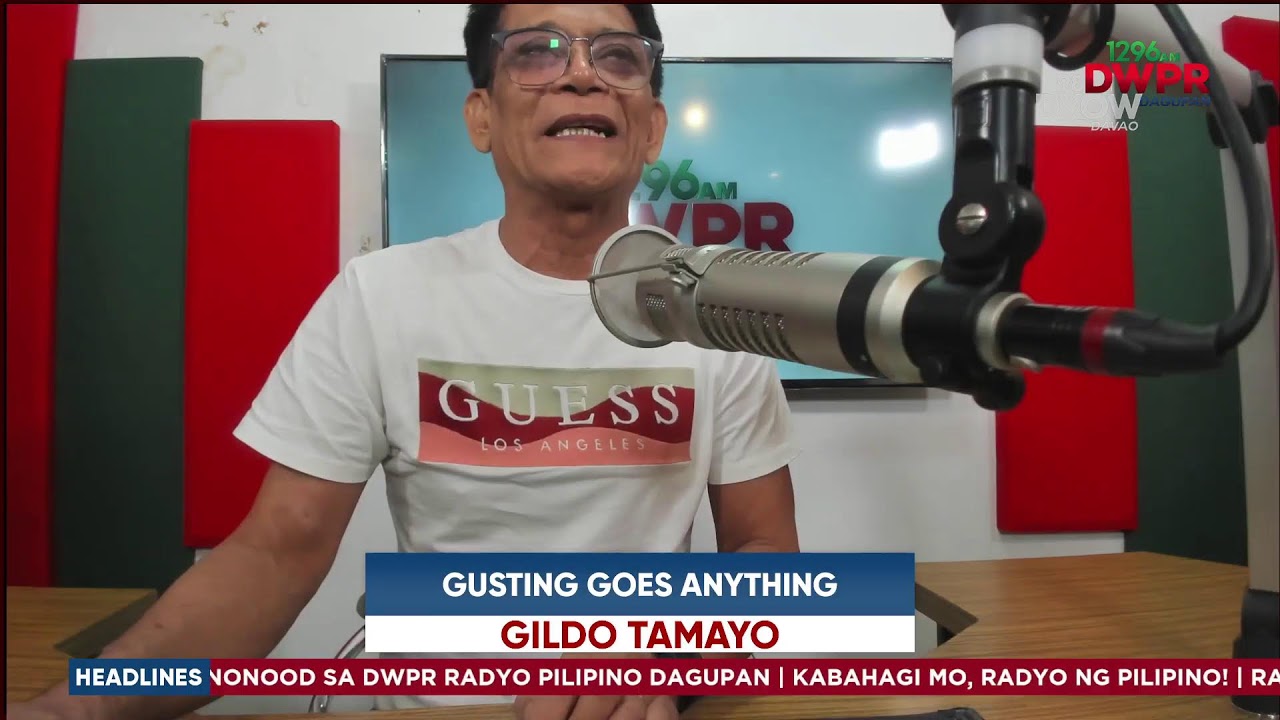 GUSTING GOES ANYTHING W/ GILDO TAMAYO - FEB.27,2026 - 12:15 PM TO 2:00 PM