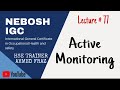 What is Active Monitoring l (IGC BOOK 1) | Lecture # 77