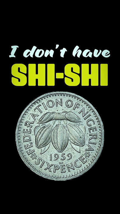 What Is Shi-Shi?                        #shorts #naira #nigeria #money #colonialism #africanhistory