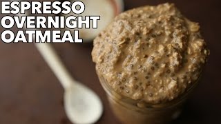 Healthy Breakfast Idea - Coffee Overnight Oats | How To Make Overnight Oatmeal For Weight Loss