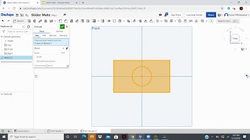 FTC Onshape: How to Slider Mate in 3 minutes