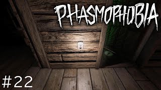 【Phasmophobia(ファズモフォビア)】モーションセンサーを灯として使うやつ #22【初見初心者　Bleasdale Farmhouse編】