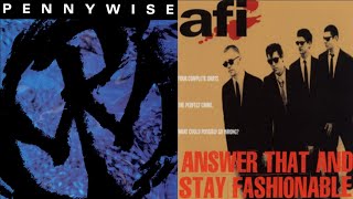 AFI - I Wanna Get a Mohawk / Pennywise - Rules