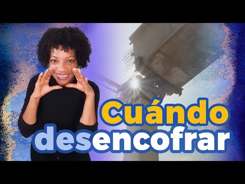 Video: ¿Cuándo se debe quitar el encofrado?