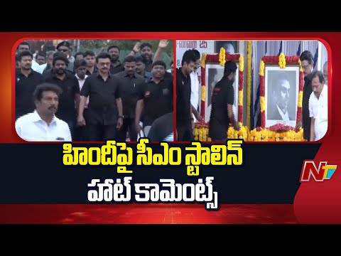 CM Stalin Hot Comments on Hindi Language | Tamil Nadu | NTV Telugu - NTVTELUGU
