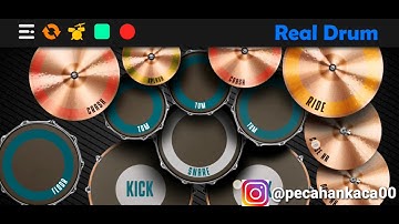 NAFF - AKHIRNYA KU MENEMUKAN MU | REAL DRUM COVER