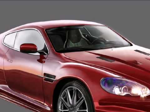 Video till Skicklig kille ritar Aston Martin i Photoshop