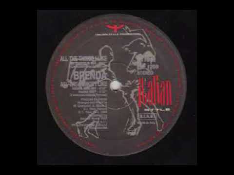 Brenda — Brenda   All The Things I Like   DJ Scott Remix