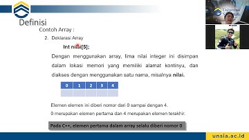 Recording Vicon Algoritma dan Pemrograman IT103 - Pertemuan 12