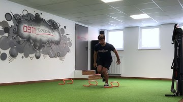Lateral Hurdle Hop - Countermovement