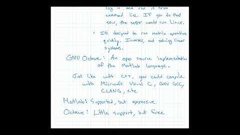 Math 07 Lecture 03 Matlab and Octave Intro