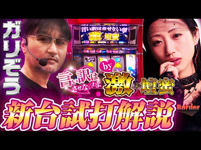 新台】言い訳はさせないわよ by パチスロ激壇蜜 /ガリぞうが試打
