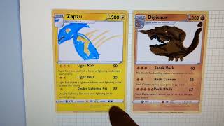 My Kid (RollerCoaster Dean) made pokemon cards using PokeArt app on ipad. Easy to use and we printed screenshot 5