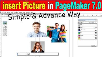 how to insert picture in pagemaker 7.0